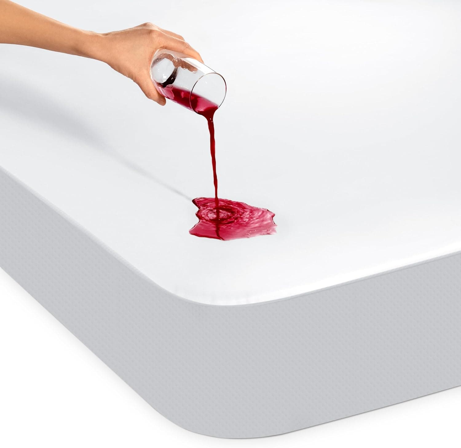 Dreamzie - Protector colchon 90x200 - Cubre Colchon Impermeable