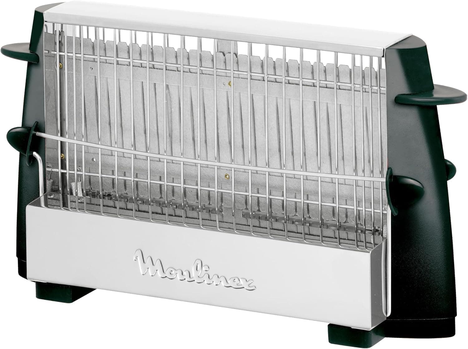 Moulinex Multipan, Tostador Clásico, Para 4 Rebanadas, Inox y negro
