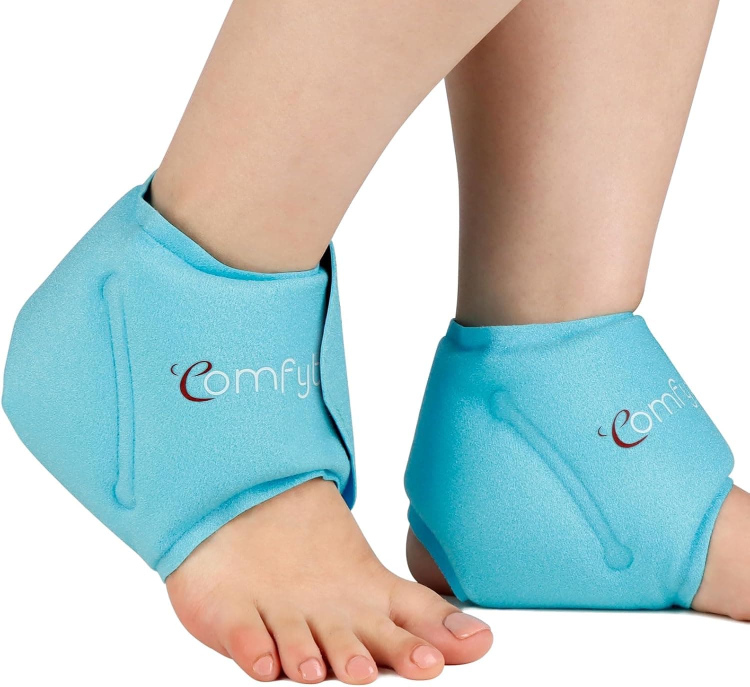 Comfytemp 2 Unidades Reutilizable Bolsa de Hielo para Tobillo para Lesiones