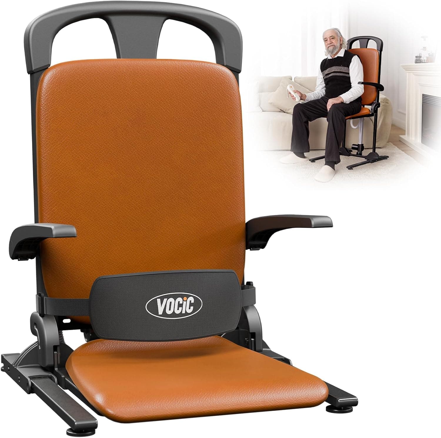 VOCIC AX15 Sillón Elevador eléctrico 200 kg, Robusto y Plegable