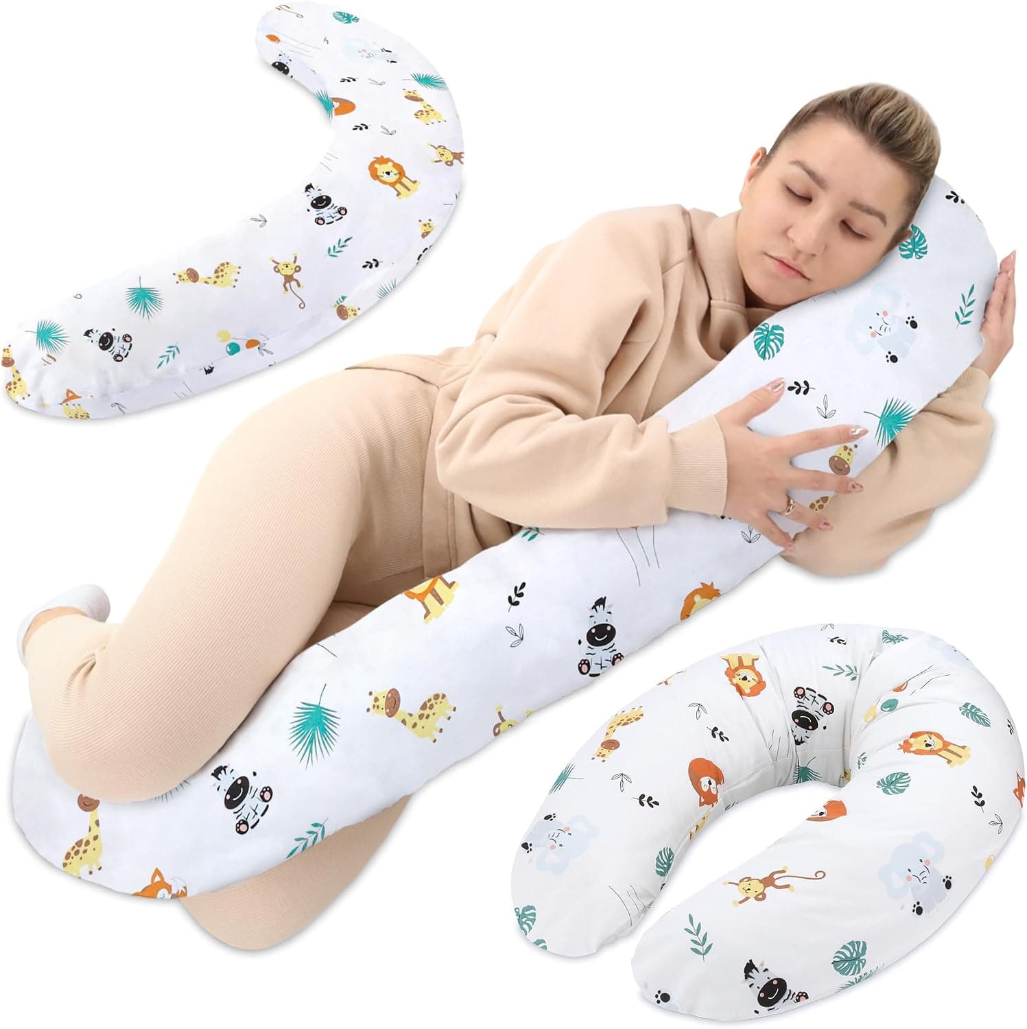 Cojín lactancia 190 cm almohada embarazada Pregnancy Pillow maternidad