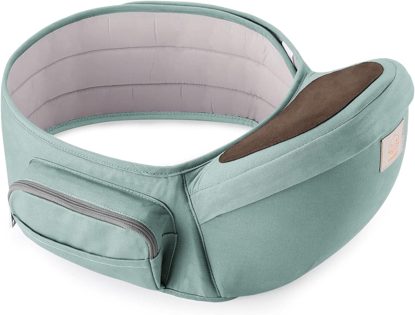 GAGAKU Portabebé Taburete de Cintura para Bebé 0-36 Meses Recién Nacido - Azul Claro