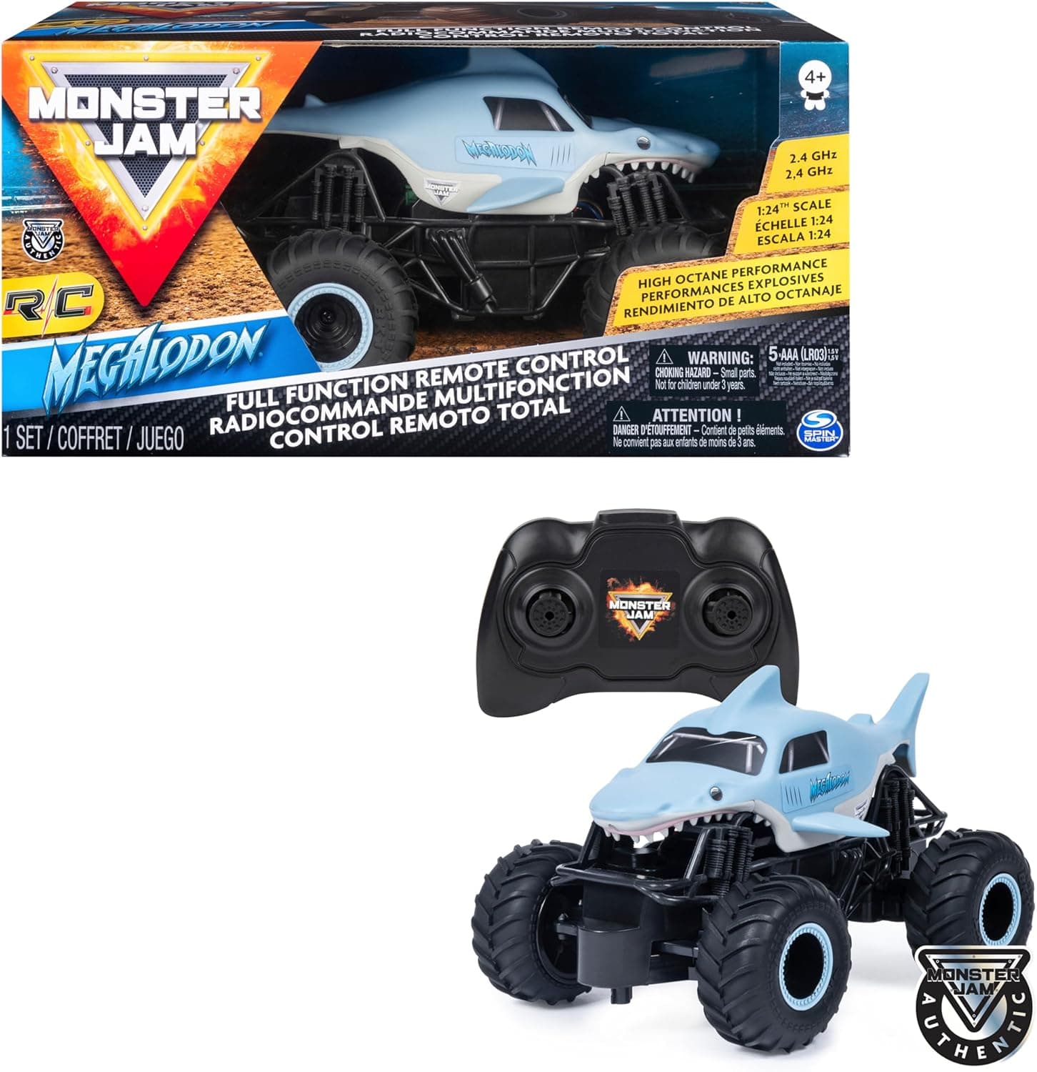 Spin Master Monster Jam Megalodon 1:24 R/C