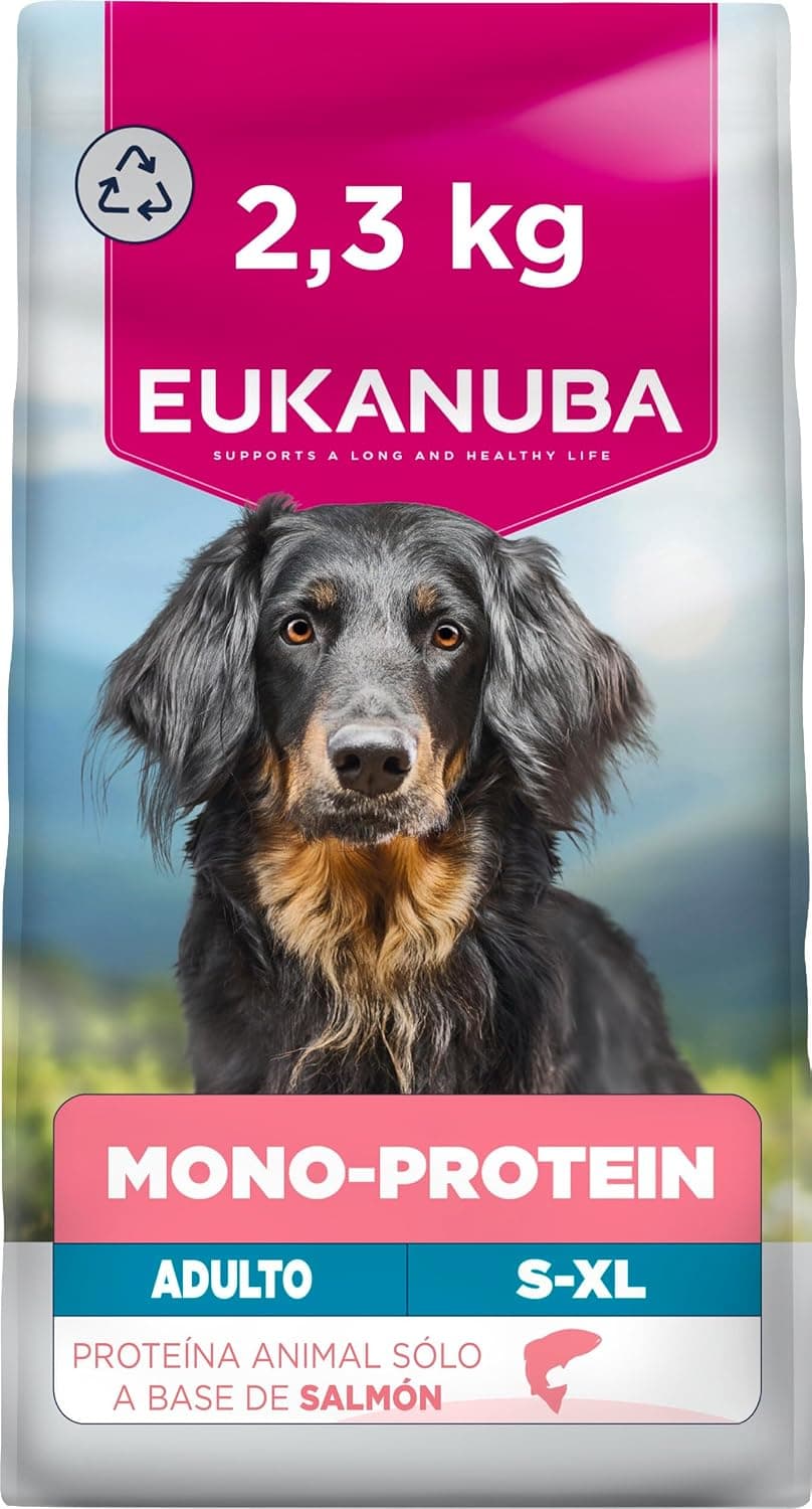 EUKANUBA Mono-Protein Salmón - Alimento Seco para Perros, 12kg