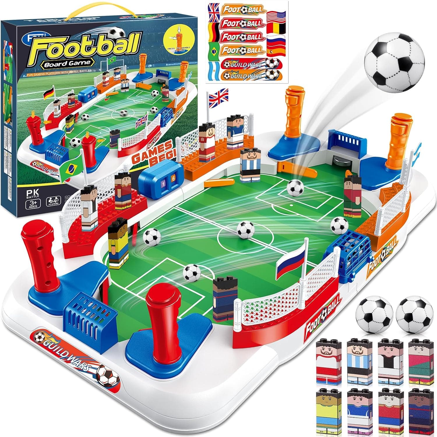 Mini Futbolines para Niños Adultos - Juegos de Mesa Interactivos en Familia