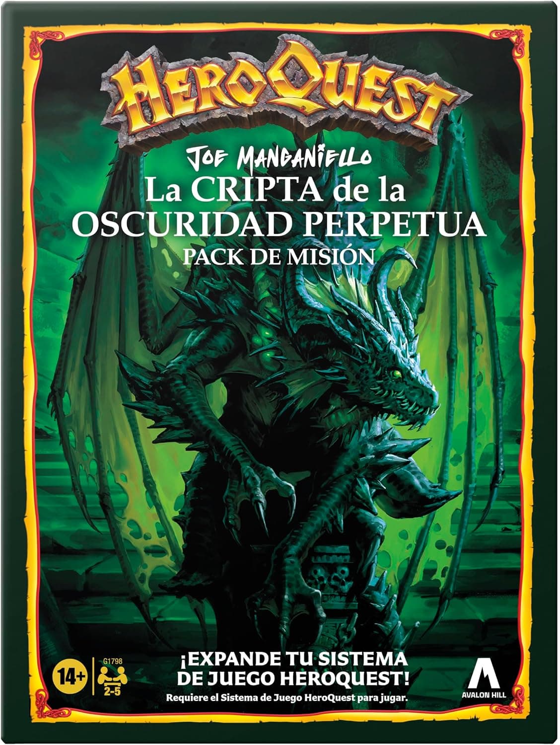 Avalon Hill HEROQUEST Crypt of Perpetual Darkness