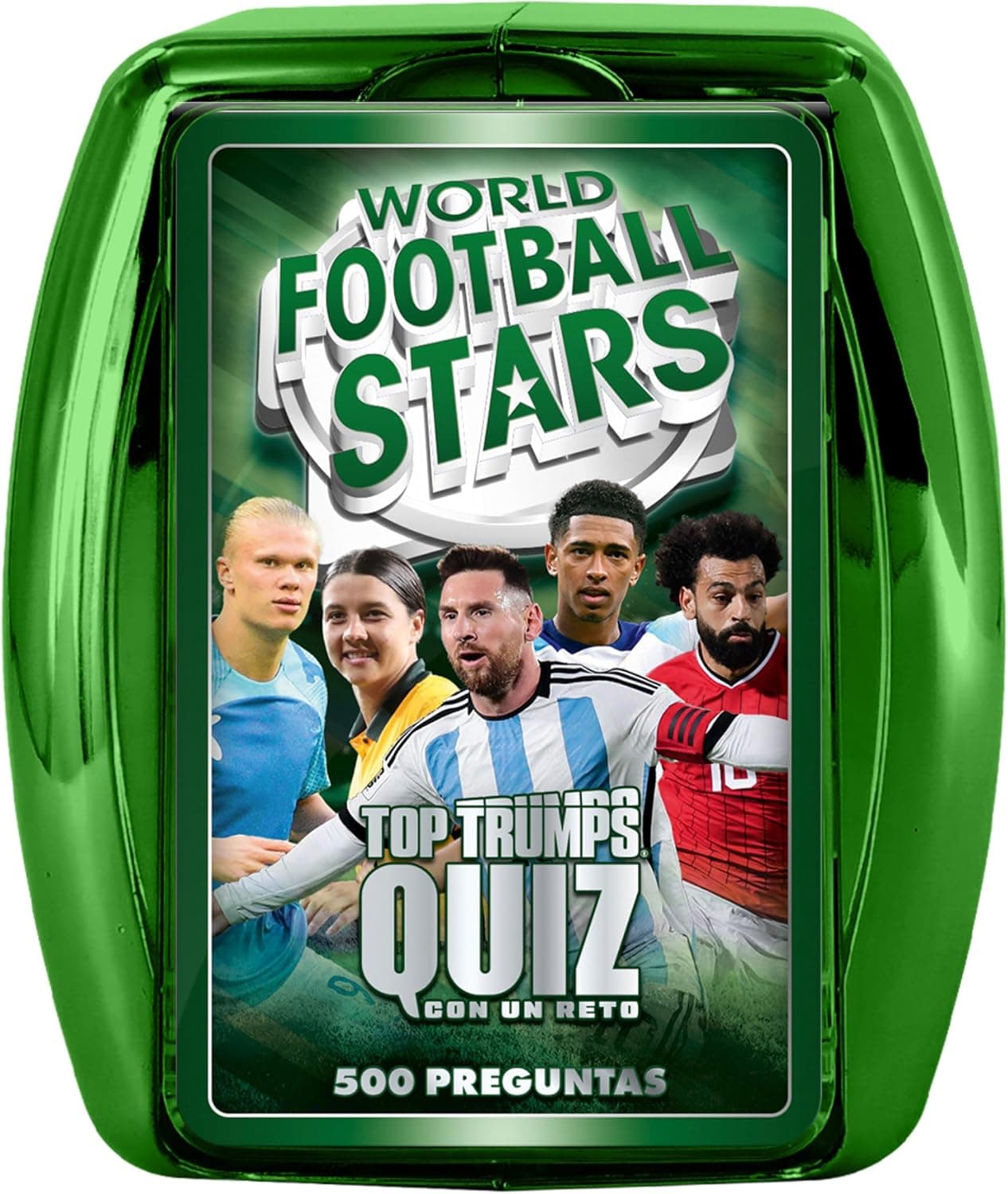 Top Trumps Quiz de Fútbol Trivia para 2+ Jugadores Desde 8 Años