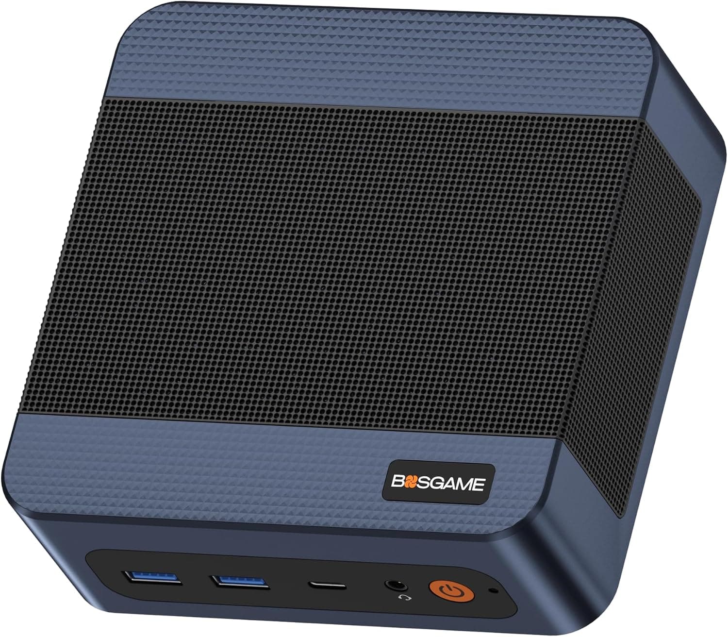 BOSGAME E7 Mini PC para Hogar y Oficina, Core 3 100U (hasta 4,7 GHz), 16 GB RAM DDR4, SSD NVMe 512 GB Mini Ordenador, Triple Pantalla 4K, HDMI/DP/USB-C, Doble LAN, Wi-Fi 6