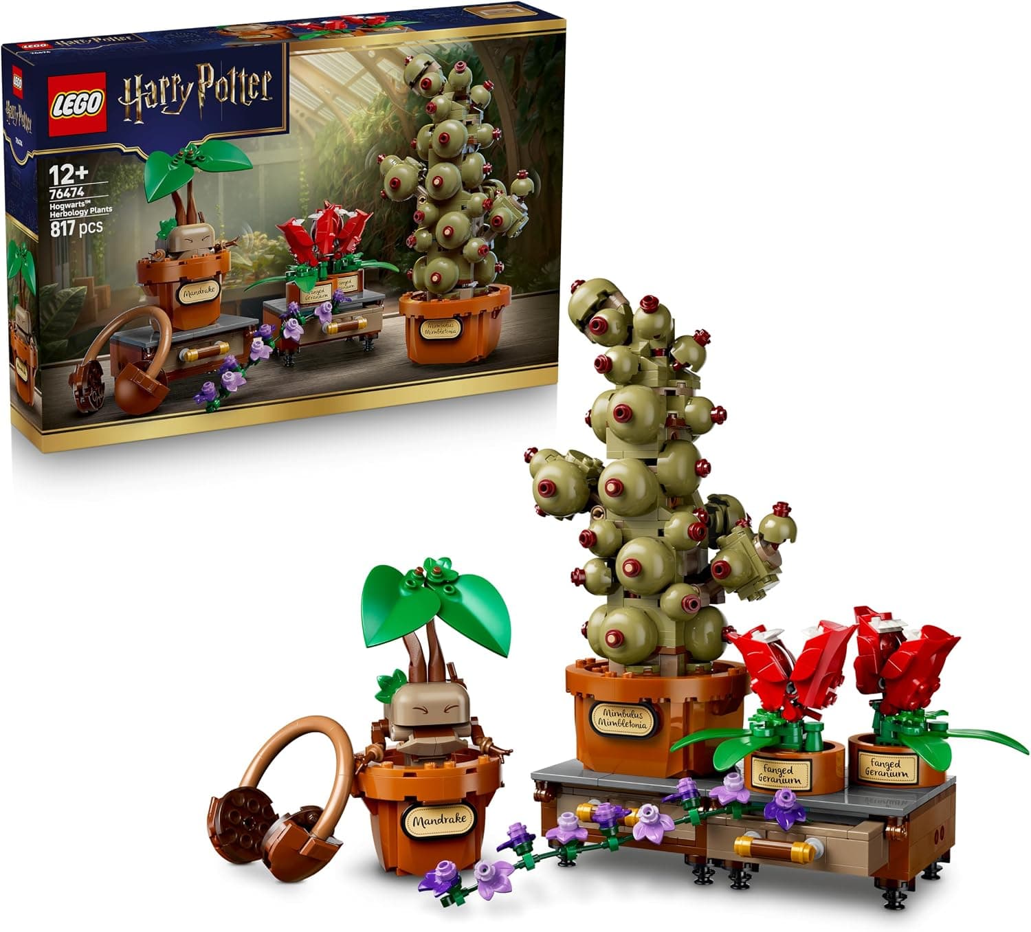 LEGO Harry Potter Hogwarts: Plantas de Herbología 76474