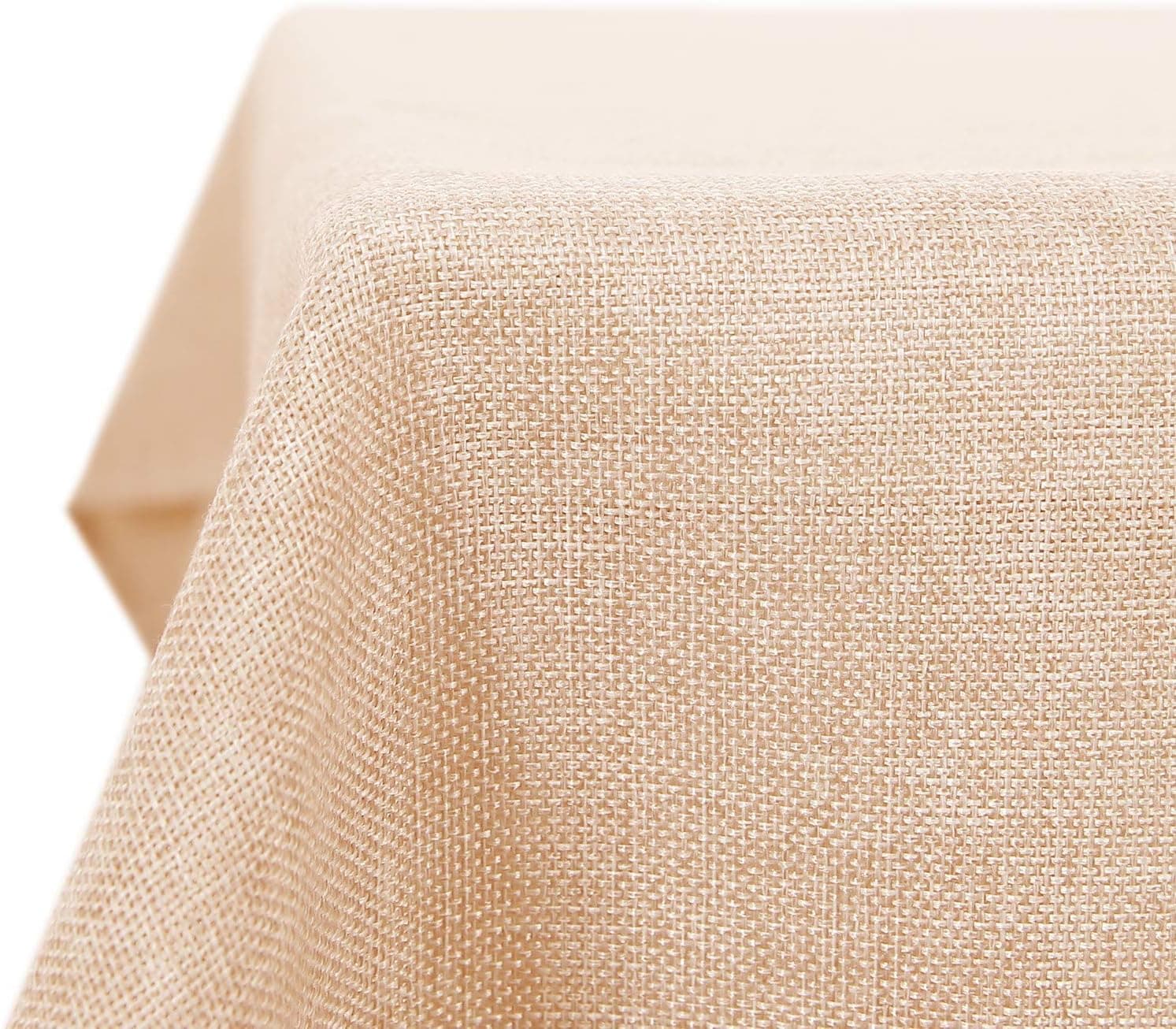 Deconovo Mantel de Mesa Rectangular Antimanchas Impermeable, 140x240 cm