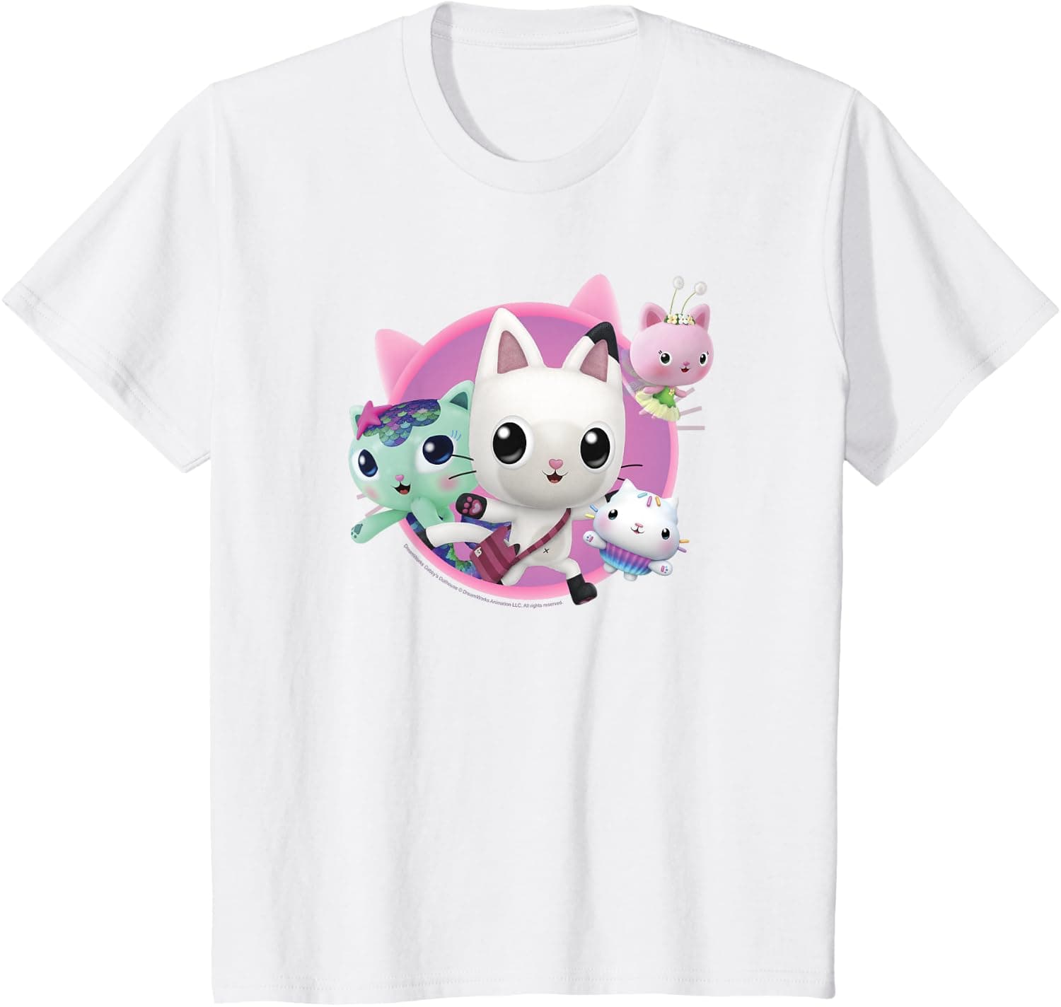 Gabby's Dollhouse Group Cats Camiseta